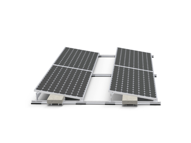 Set für Flachdach 2x2 Ausg./Eing. - PRO S 15°